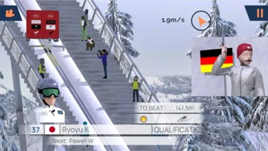 Fine Ski Jumping screenshot 1