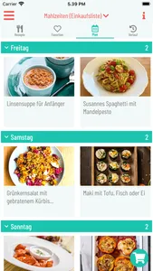 Faustformel Foodplan screenshot 3