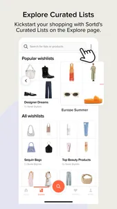 Sortd | Shopping Wishlist App screenshot 4