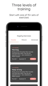 Kegelty - Pelvic Floor Trainer screenshot 1