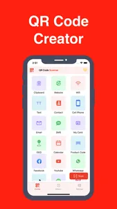 QR Code Creator & Scanner screenshot 1