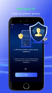 Bubble vpn:speed connect fast screenshot 3