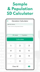 Calculate Standard Deviation screenshot 1