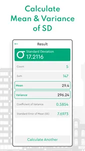 Calculate Standard Deviation screenshot 2