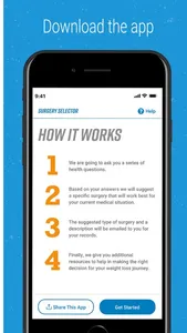 Weight Loss Surgery Selector screenshot 2