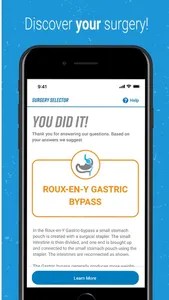 Weight Loss Surgery Selector screenshot 4