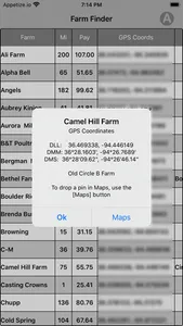 Farm Finder screenshot 1
