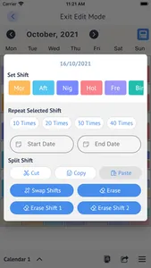 MyShift - Work Shift Calendar screenshot 3