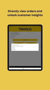 Tavolo - Admin screenshot 1