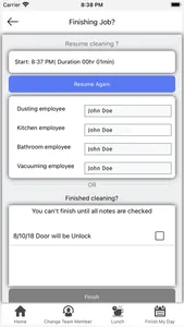 Field App Maid Brigade screenshot 4