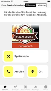 Pizza Service Schwabach screenshot 0