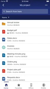 OpenText Core Content Mobile screenshot 2