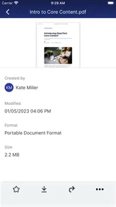 OpenText Core Content Mobile screenshot 6