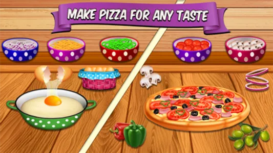 Pizza Baking Food Games screenshot 3