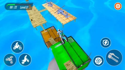 Bike Stunts Race Game 3D screenshot 2