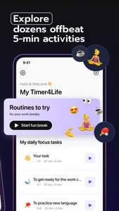 Pomodoro Focus Fun Timer screenshot 3