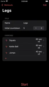 Ultimate tabata workout timer screenshot 1