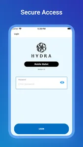 Hydra Chain Mobile Wallet screenshot 2