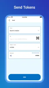 Hydra Chain Mobile Wallet screenshot 3