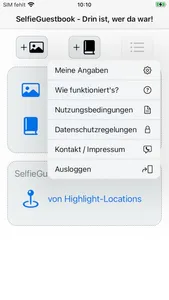 SelfieGuestbook screenshot 1