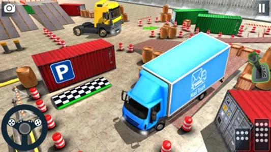 Truck Parking USA Trailer Game screenshot 0