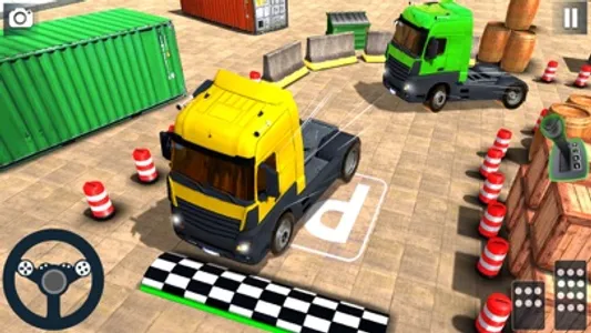 Truck Parking USA Trailer Game screenshot 1