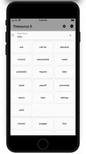 Thesaurus S screenshot 0