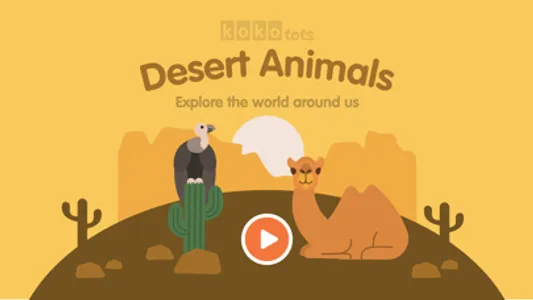 Learn Desert Animals for kids screenshot 0