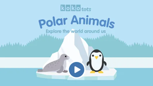 Learn Polar Animals for kids screenshot 0