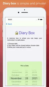 Diary Box screenshot 0