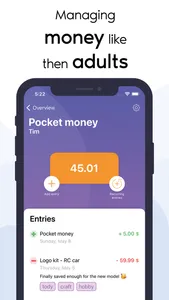 Pockey - Pocket Money Manager screenshot 2