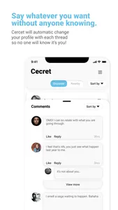 Cecret screenshot 1