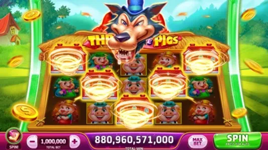 Hoppin' Cash Casino Slot Games screenshot 1