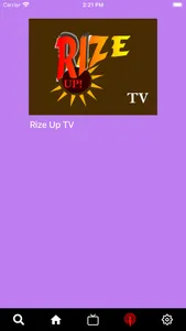 Rize Up TV screenshot 1