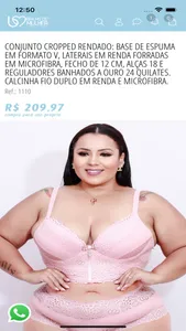 Brilho de Mulher Lingerie screenshot 4