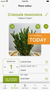 Succulent Tracker screenshot 1