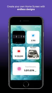 Widgelytics: Social Widgets screenshot 0