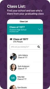 Classmates™ Mobile App screenshot 2