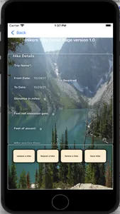 Hikers Tally screenshot 0