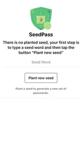 SeedPass screenshot 1