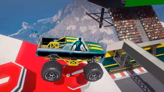 Superhero Mega Car Stunt screenshot 3