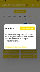 Calendario Ecuatoriano 2023 screenshot 5