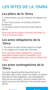 Omra et Hajj screenshot 2