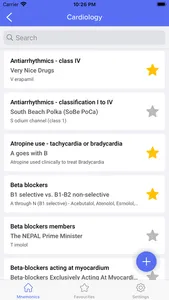 Pharmacology Mnemonics - Tips screenshot 3