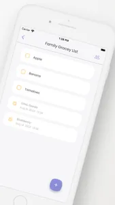 Grocery List Maker with sync screenshot 1