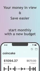 coincake - simply budget screenshot 0