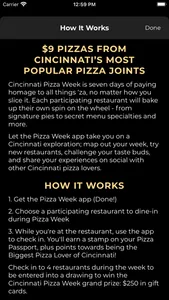 Cincinnati Pizza Week screenshot 2