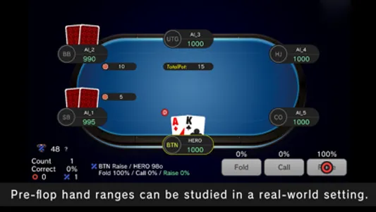 Poker Power Number Trainer screenshot 0