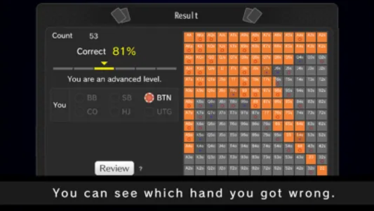 Poker Power Number Trainer screenshot 2