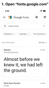 Any Font for Safari screenshot 2